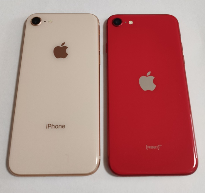 iPhone SEとiPhone 8