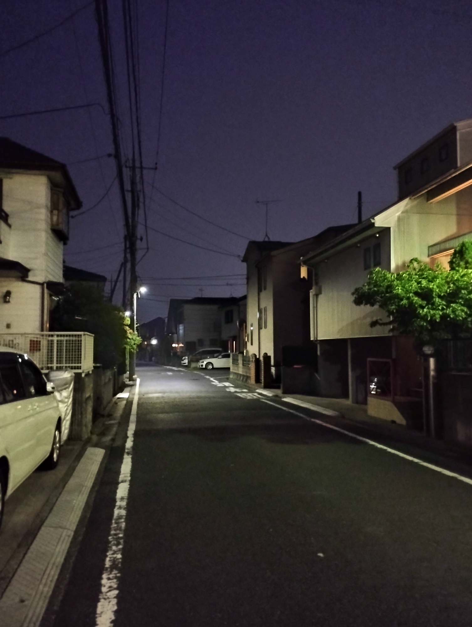 Redmi Note 11で夜景撮影(夜景モード)