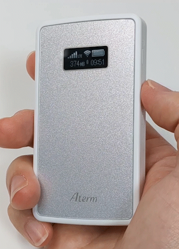 スマートフォン/携帯電話 その他 Aterm MP02LN」レビュー！クレカサイズの超小型モバイルルーター 