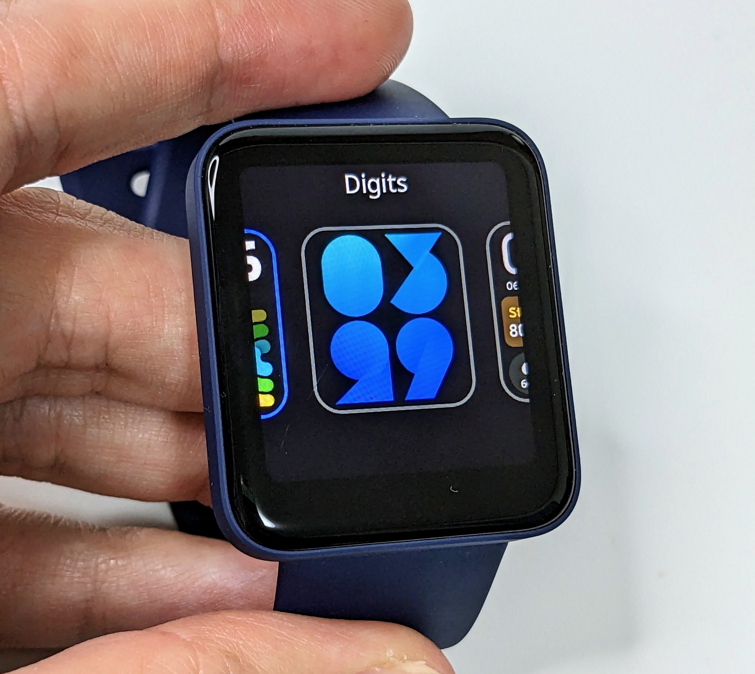 Redmi Watch 2 Liteは本体からも文字盤を変えられる